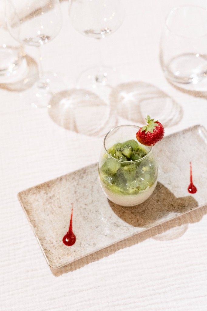 Dessert kiwi et fraise