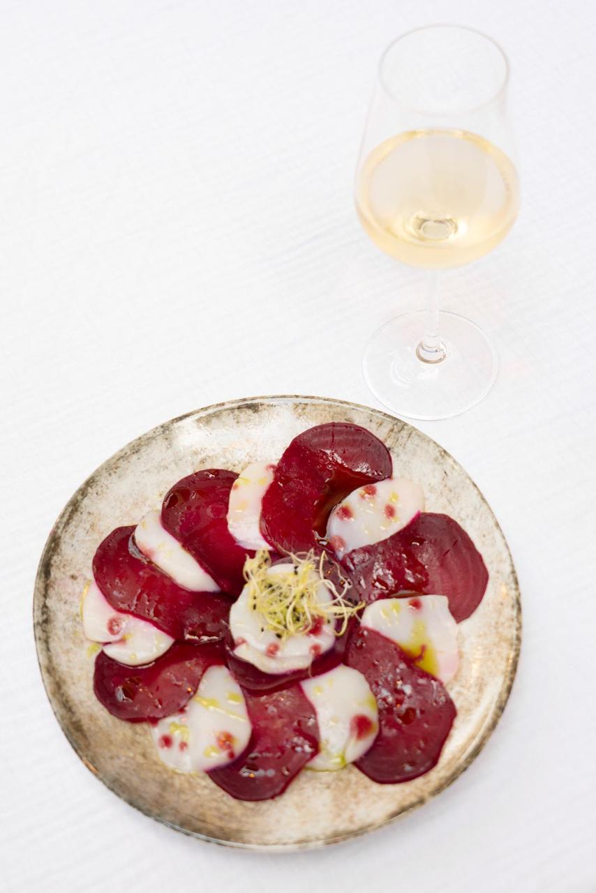 Betteraves et mozzarella